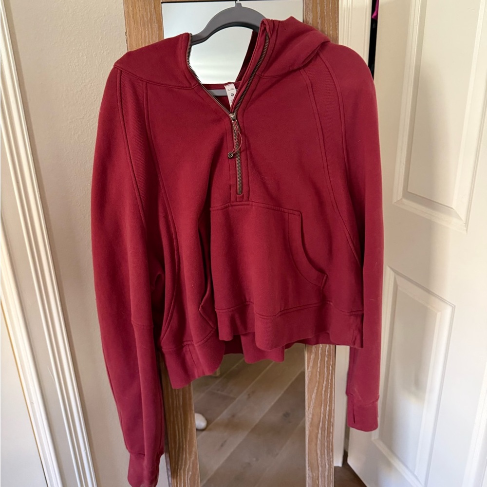 Lululemon Athletica Burgundy Hoodie